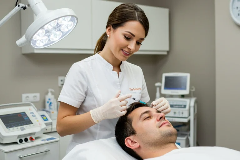 نحوه صحیح خوابیدن بعد از بوتاکس