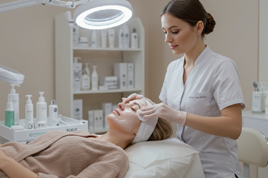 پاکسازی پوست صورت با دیدگاه سوپرفیشیال