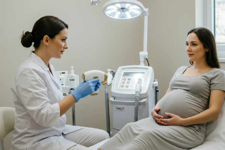 لیزر مو زائد در بارداری