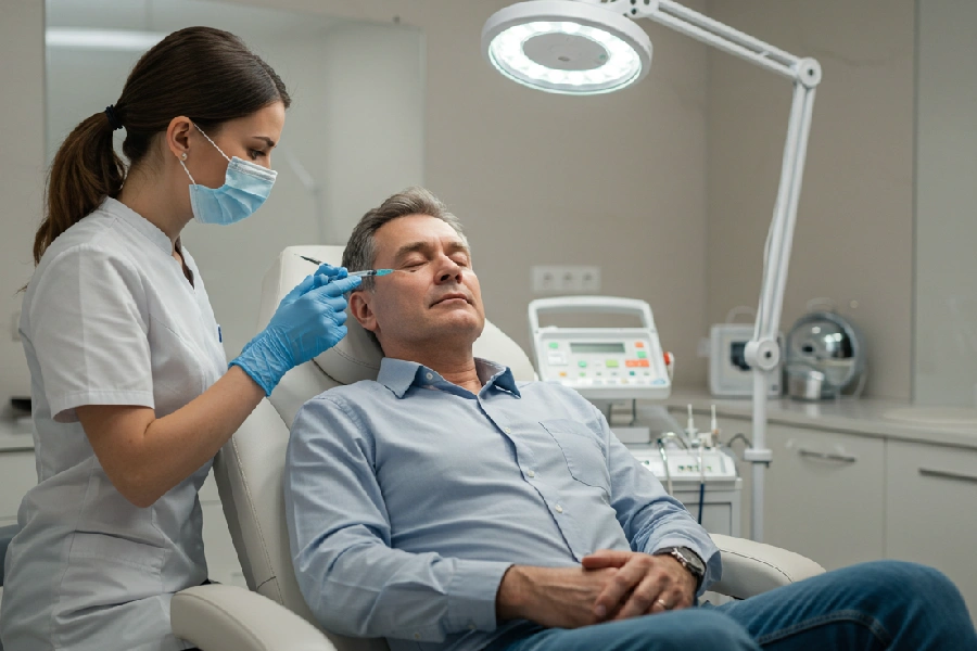 کربوکسی تراپی دور چشم