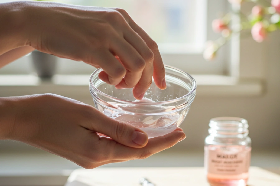 ماسک زاج و گلاب