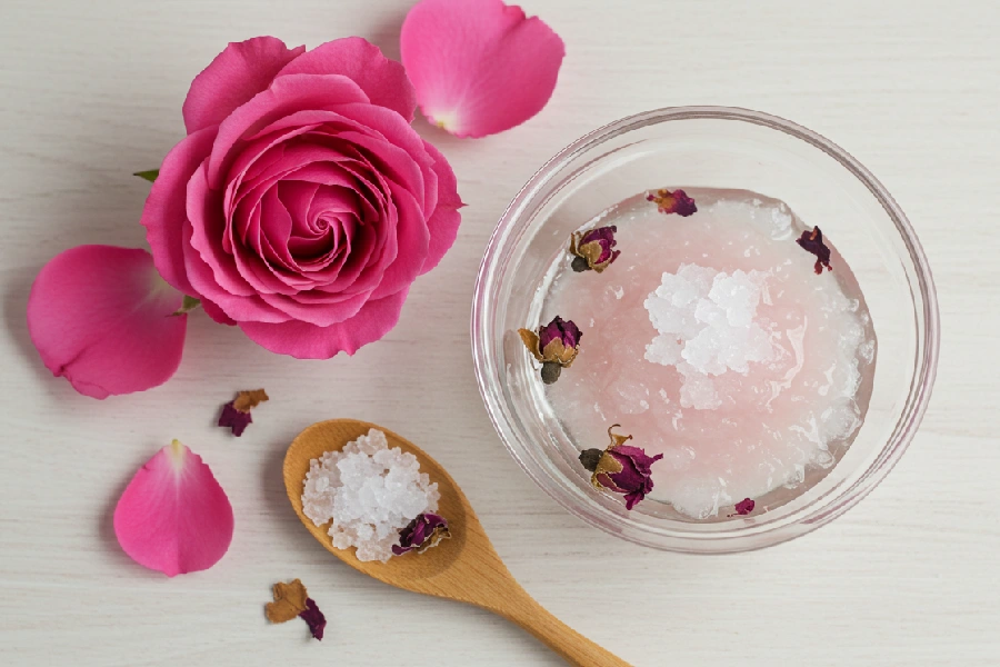 ماسک زاج و گلاب