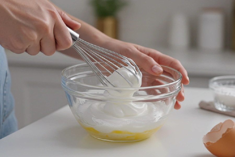 ماسک سفیده تخم مرغ