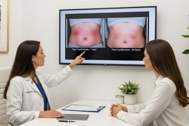 عوارض لاغری با دستگاه کرایولیپولیز